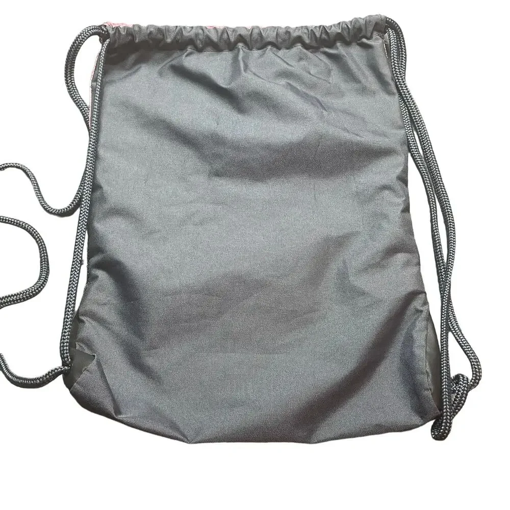 Adidas Alliance II Sack Pack With Zipper‎ Pocket Multi-Color Pink Gray Green